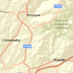 Colombella Street Map