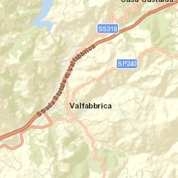 Valfabbrica Street Map