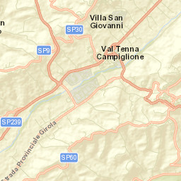 Campiglione Street Map