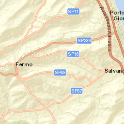 Fermo Street Map