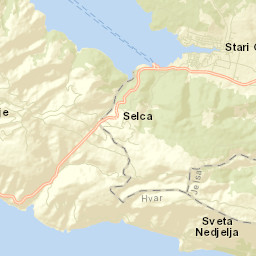 Stari Grad Street Map