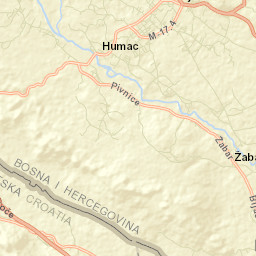 Ljubuški Street Map