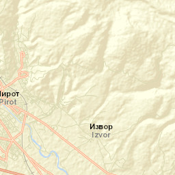 Pirot Street Map