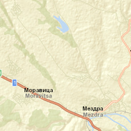 Mezdra Street Map
