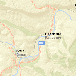 Obshtina Roman Street Map