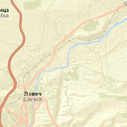 Lovech Street Map