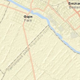 Beslan Street Map