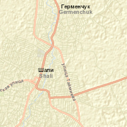 Shali Street Map