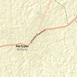 Avtury Street Map