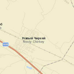 Novyy Chirkey Street Map