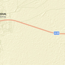 Yeraliyev Street Map