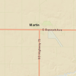 Martin Street Map