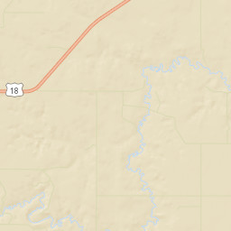 Bennett County Street Map