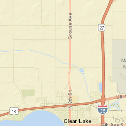 104-106 S Lake View Dr Clear Lake Street Map