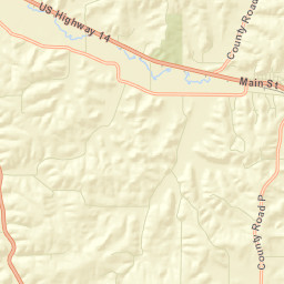 Cross Plains Street Map