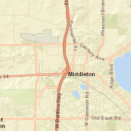 Middleton Street Map