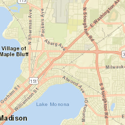 Maple Bluff Street Map