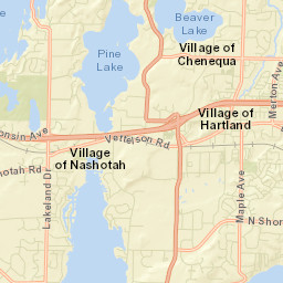 Hartland Street Map
