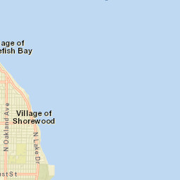 Shorewood Street Map