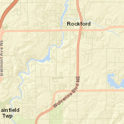 6500 Blakely Drive Northeast, Rockford Street Map