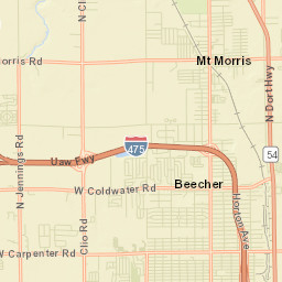 Mount Morris Street Map