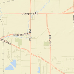 Saint Johnsburg New York Street Map