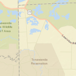 West Alabama New York Street Map