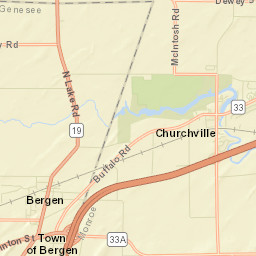 Riga New York Street Map