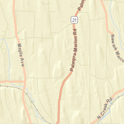 Cooney Crossing New York Street Map