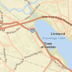 Stiles New York Street Map