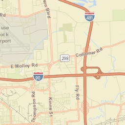 Franklin Park New York Street Map