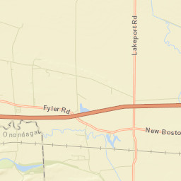 Weaver Corner New York Street Map