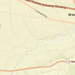 Hecla New York Street Map