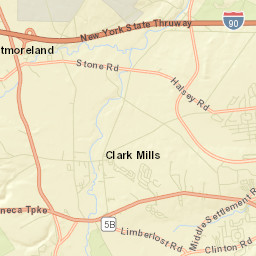 Westmoreland New York Street Map