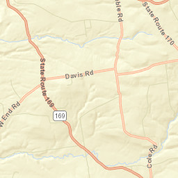 Eatonville New York Street Map