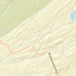 Shaw Corners New York Street Map