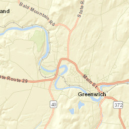 Spraguetown New York Street Map