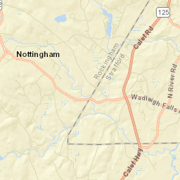 Nottingham Street Map