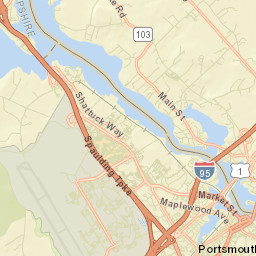 Portsmouth Street Map