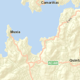 Camariñas Street Map