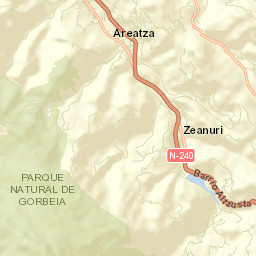 Zeanuri Street Map