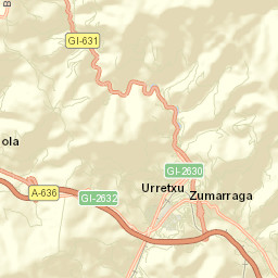 Zumarraga Street Map