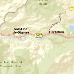 Saint-Pé-de-Bigorre Street Map