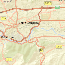 Saint-Gaudens Street Map