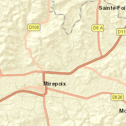 Mirepoix Street Map