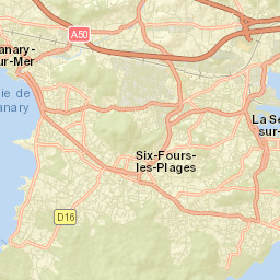 La Seyne-sur-Mer Street Map