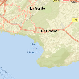 La Garde Street Map