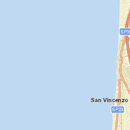 San Vincenzo Street Map