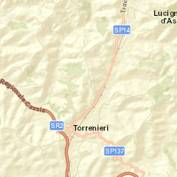 Torrenieri Street Map