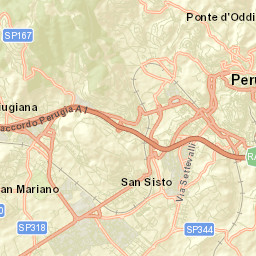 Lacugnano Street Map